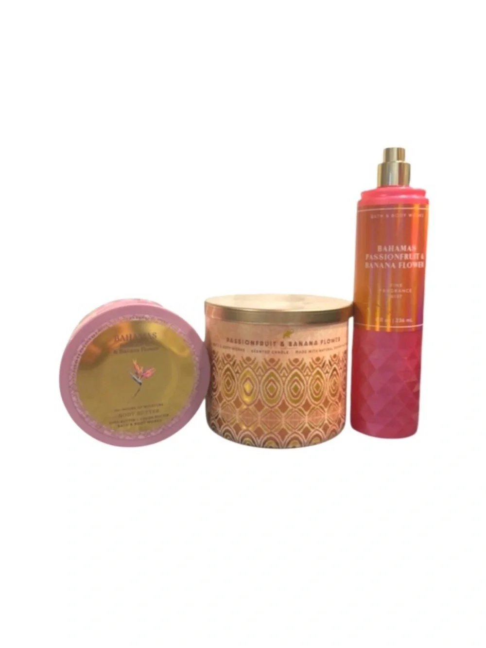 Passionfruit and Banana Flower Set